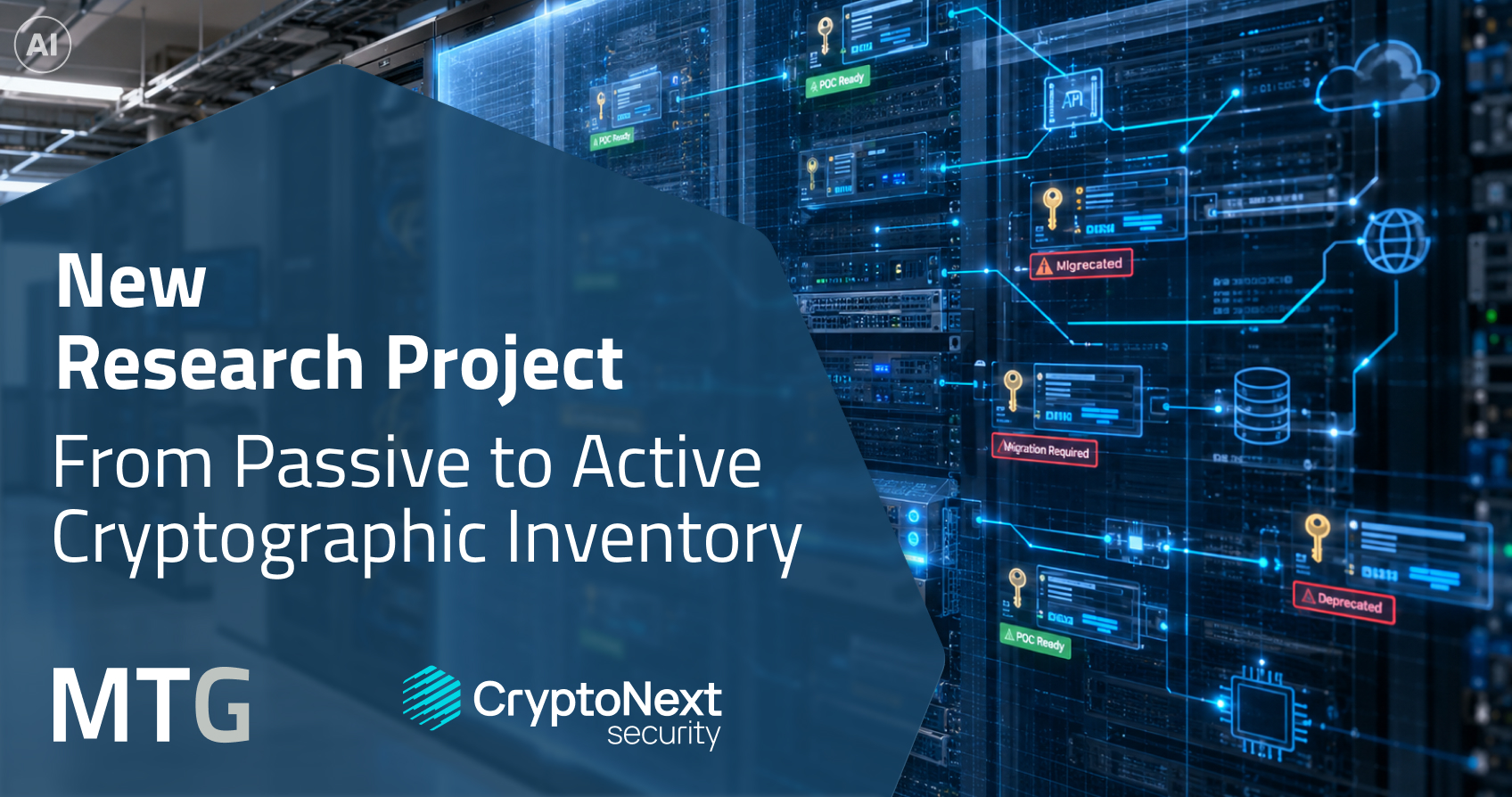 New Research Project: From Passive to Active Cryptographic Inventory